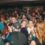 the party crowds gather for the lively live music nights & parties at The Den